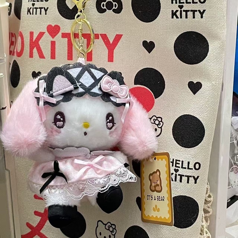 地雷第四世代ハローキティバッグペンダントドリームレースドリームメイドメロディー人形ペンダントキーホルダー|undefined
