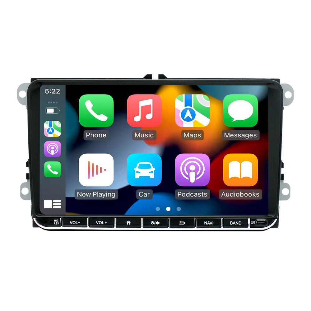 Aplicable a 7/8/9 Volkswagen con carplay Android universal máquina de navegación GPS WIFI coche reproductor MP5