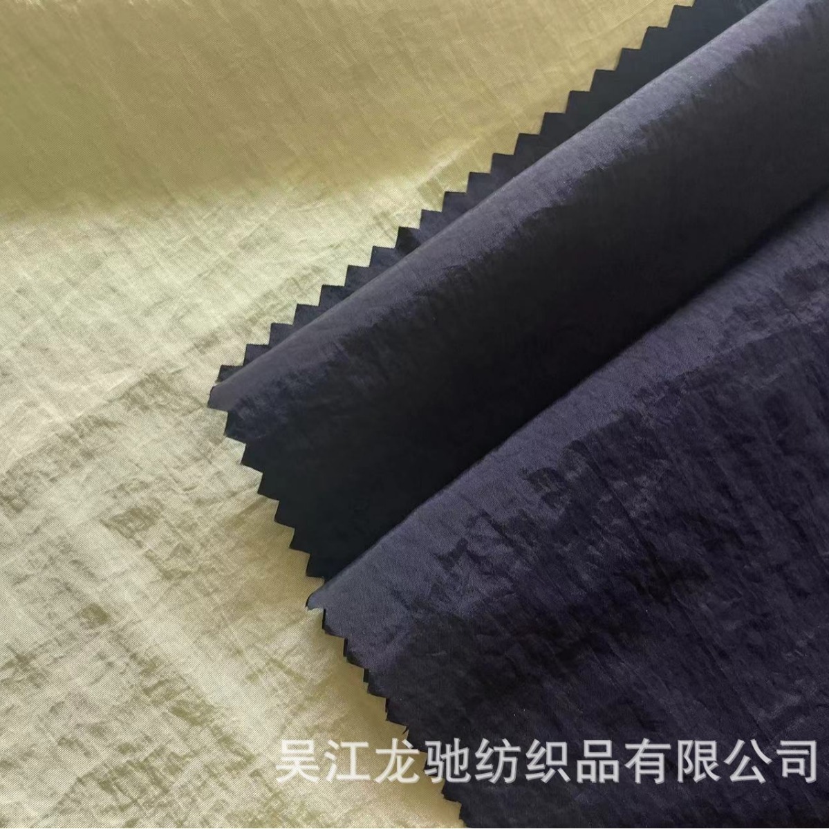 新款360T消光尼丝纺降落伞吊床布锦纶起皱2024新品超薄面柔软料