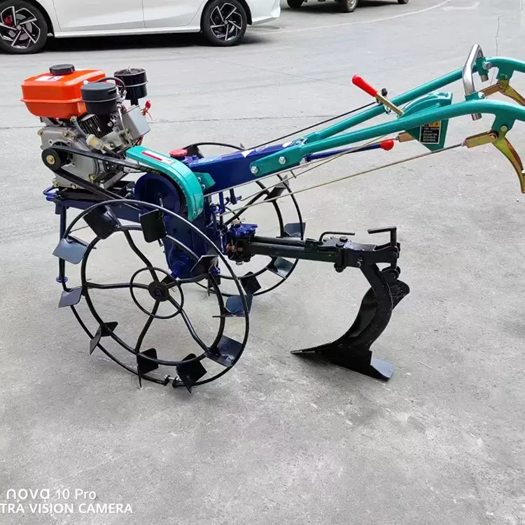 微耕机水田用犁地耙地机2025款旋耕微耕机手扶式水田轮松土除草机