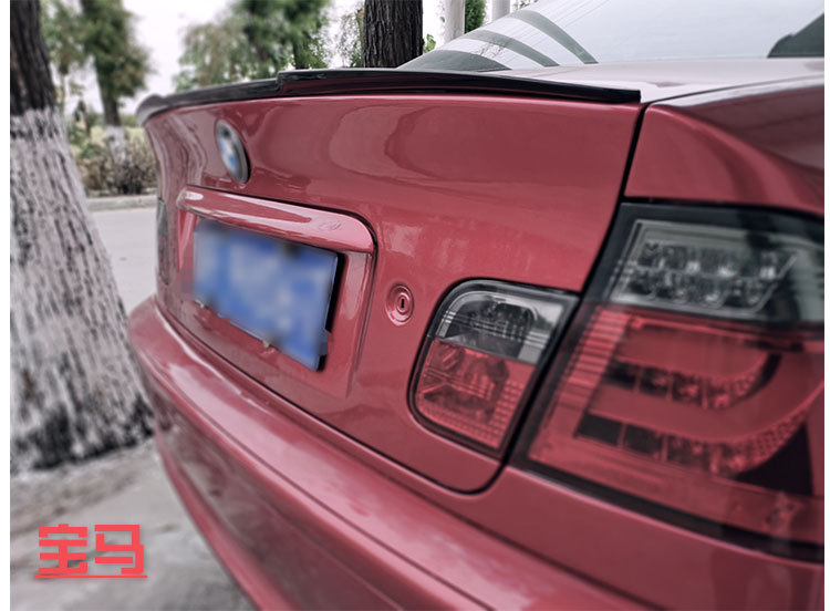 Universal Sedan Rear Wing No-Drill Modification Legal for Lynk & Co 05 Exterior Rubber Blade Spoiler Wholesale