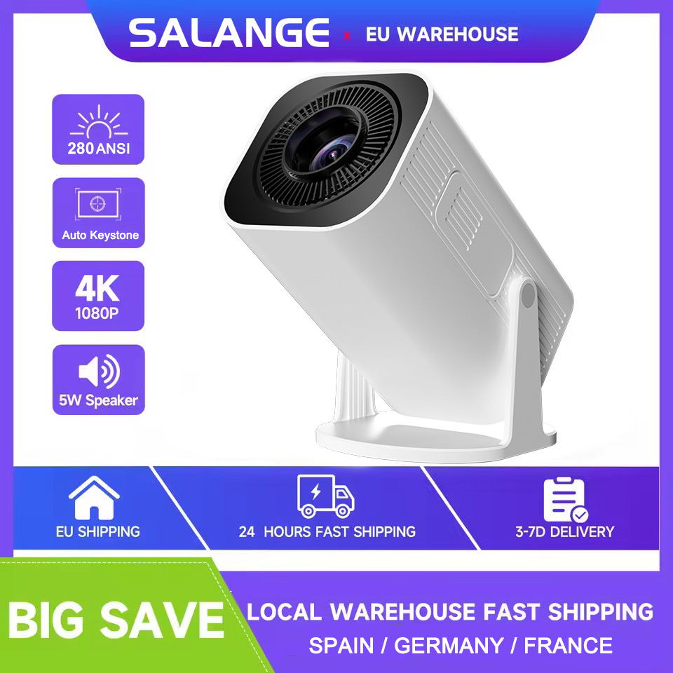 Transfronterizo P330 mini proyector Android 11.0 HD 1080P proyector portátil de cine en casa