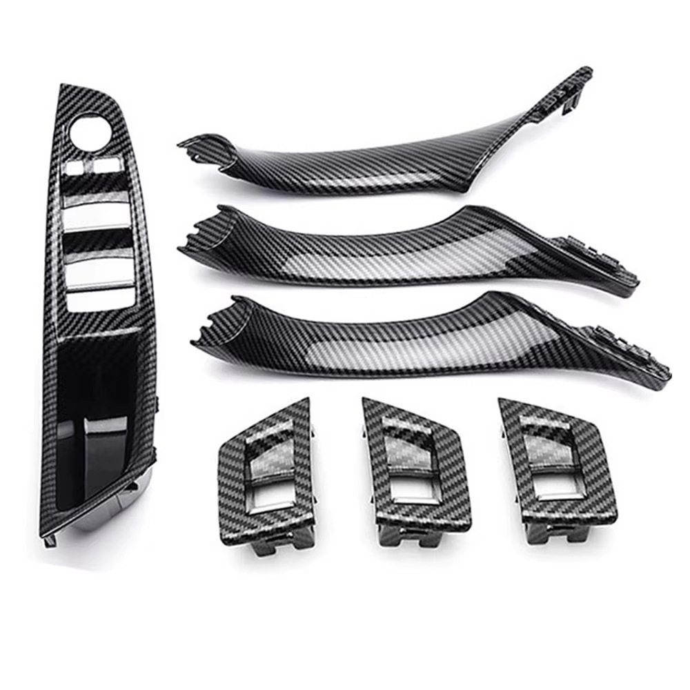 51417225873 is suitable for BMW 5 Series F10 F18 door inner handle inner armrest handle 7-piece set