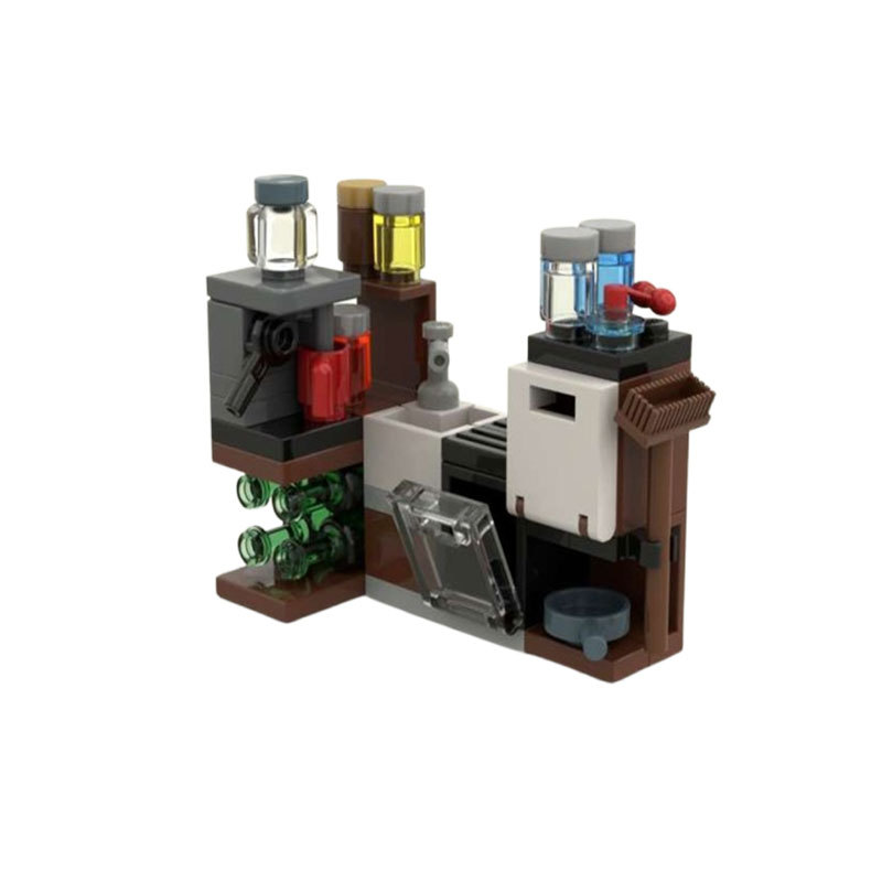 Klemmbaustein Küchenmöbel Modell Moc-35258 Bausatz Für Kinder_voghion.com