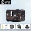 48L-(Alloy lock) Mengxia Panda-(top model)-lining + backrest + shock-absorbing base + accessories