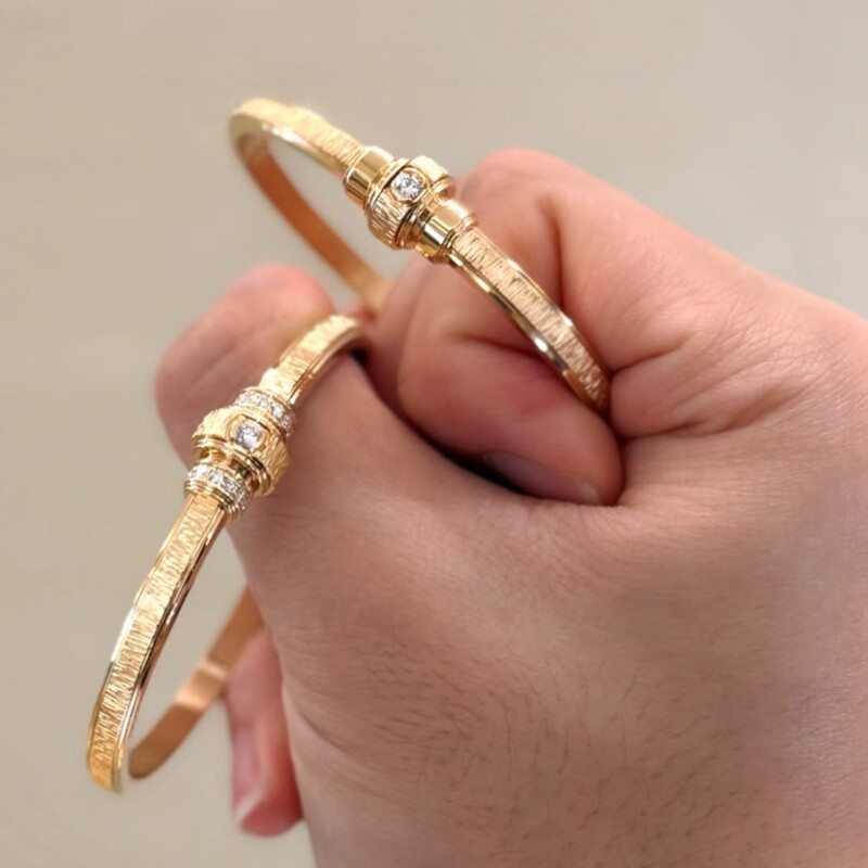 High-Quality Single Diamond Frosted Bracelet for Women, High-End Palace-Style Totem Sparkling Bracelet, Cross-Border High-Quality Single Diamond Frosted Bracelet for Women, High-End Palace-Style Totem Sparkling Bracelet, Cross-Border