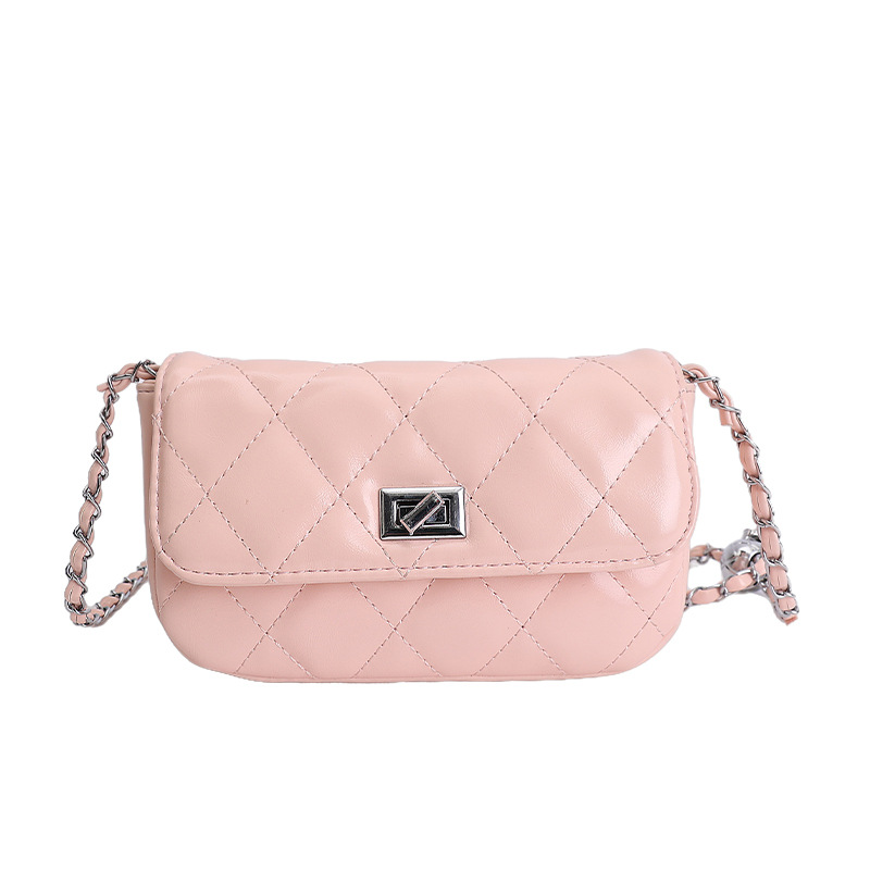 Diamond Quilted Shoulder Bag Small Crossbody Handbag For Women_voghion.com