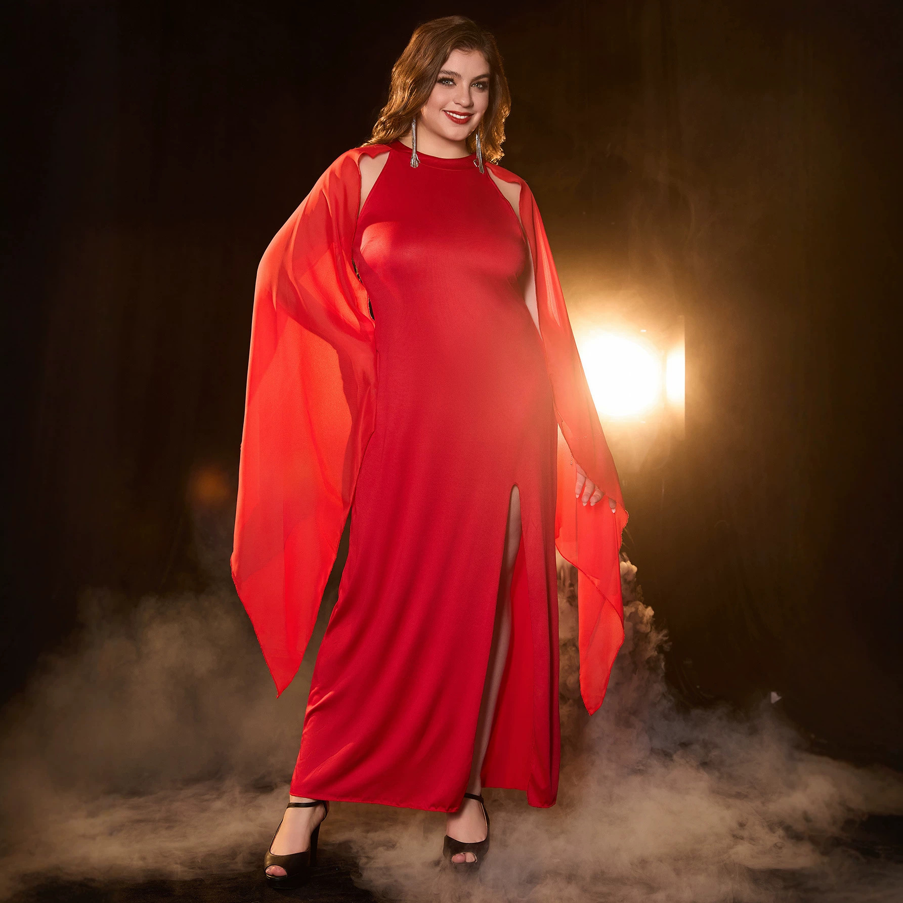 shiffon summer cloak sleevless