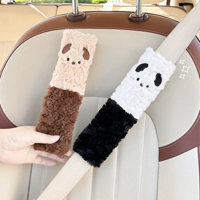 Cartoon Safety Shoulder Pads — Seat belt shoulder pad