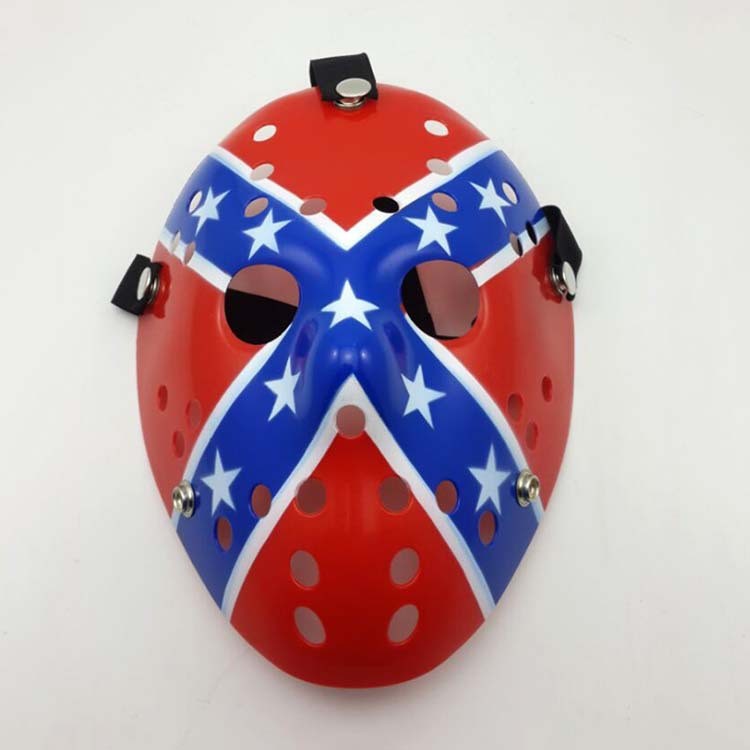 Máscara de Halloween mascarada espesado Jason Cosplay divertido completo cara masculina rendimiento props