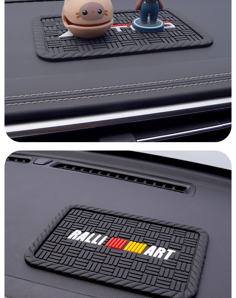 Car Anti-Slip Mat Instrument Panel Anti-Slip Mat Storage Debris Mat Personalized Modification Car Anti-Slip Mat Interior Supplies