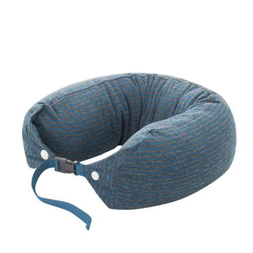 Unbranded Knit Cotton U-shaped Pillow Portable Good Low Rebound Memory Foam Travel Car Multi-functional Nap Pillow