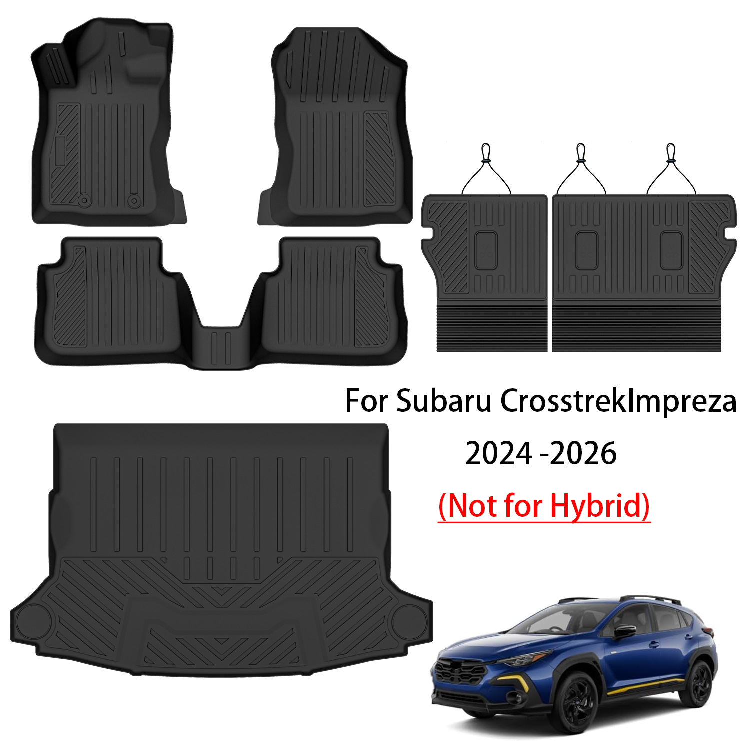 Subaru Crosstrek 2024-2026 üçün qoruyucu altlıq dəsti