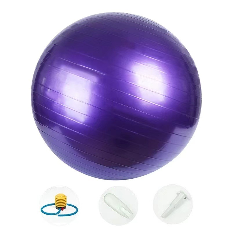 PVC thick explosion-proof yoga fitness smooth yoga big ball Pilates assisted yoga ball pregnant women balance big ball