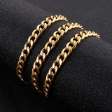 Ожерелье из нержавеющей стали в стиле хип-хоп, аксессуар, прямые продажи с завода, простой и элегантный дизайн, оптовые продажи