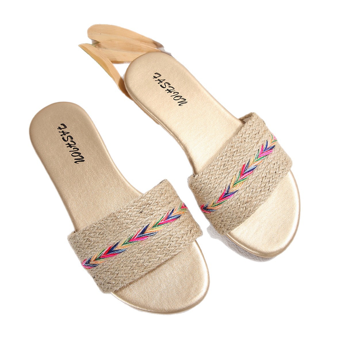 Zapatillas Planas para Mujer de Cuero Sintético, Ligeras para Uso Casual