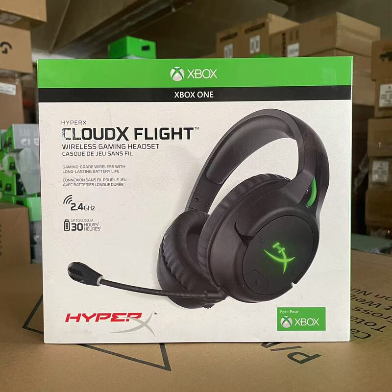 Hyperx Cloudx Flight Extremely Unknown Sky Arrow Wireless Headphones Over-Ear Computer Gaming Headset