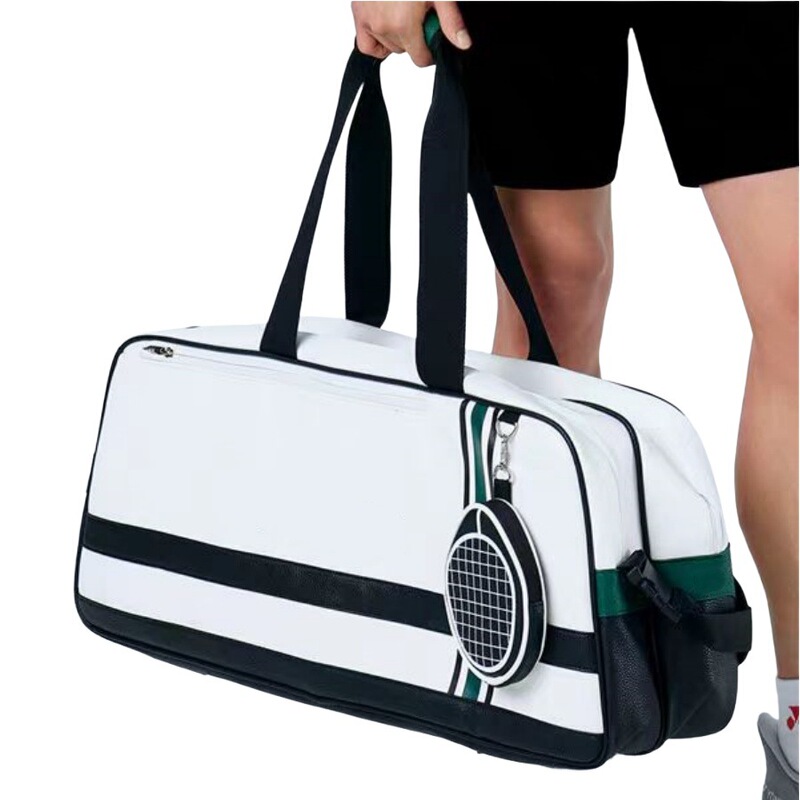 New Korean Style Badminton Bag Fashionable Large Capacity 3-Pack Waterproof and Wear-Resistant Outdoor Badminton Racket Sports Bag