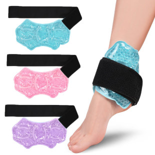 Plush Ankle Support Pvc Calf Protective Gear for Home Use, Double-Sided Hot Compress Ice Pack for Cold Elbows