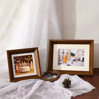 Фоторамка из цельного дерева Nordic Simple ins Style 6 7 8 10-дюймовая фоторамка стол оптом Украшение Рабочего Стола фоторамка