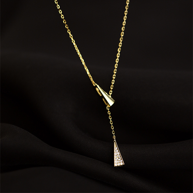 Titanium Steel Chain Material 1 Piece Quantity Simple Style Solid Color Titanium Steel Patchwork Pendant Necklace