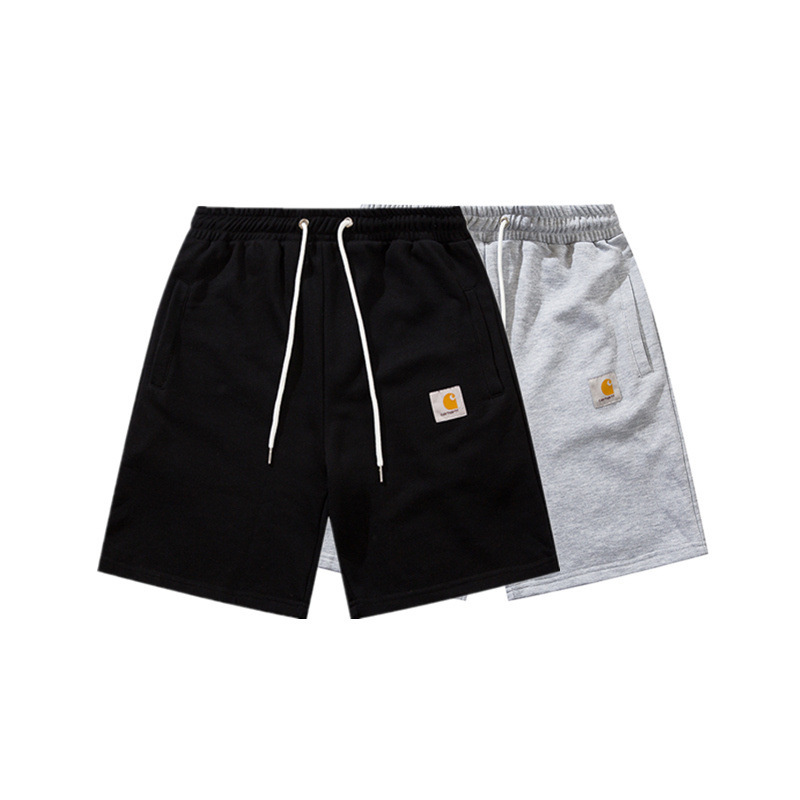 Cross-Border Carhartt New Trendy Brand Carhartt Men's Logo Badge Versatile Loose Fashion Casual Shorts
