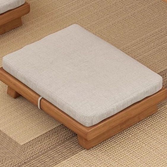 Mesa y silla de té de tatami de madera sólida combinación de tabla de té de madera de tronco, mesa de té Zen, mesa larga, mesa baja, balcón, nuevo medio image 10