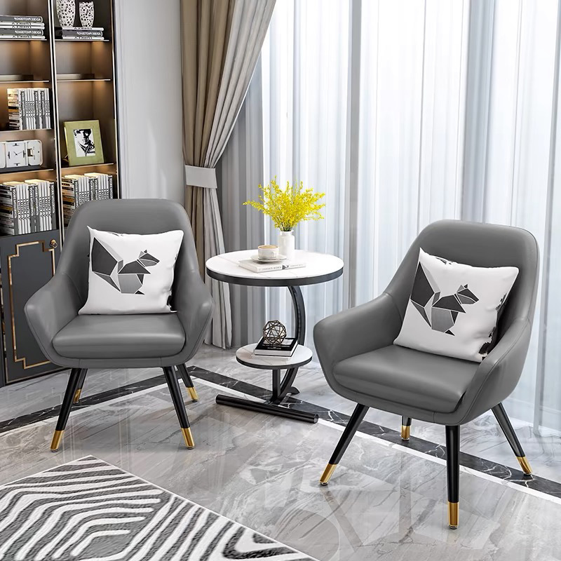 Mesa de té de balcón una mesa, dos sillas, tres juegos de mesas y sillas al aire libre, mesas de té de ocio, mesas redondas, sofá.