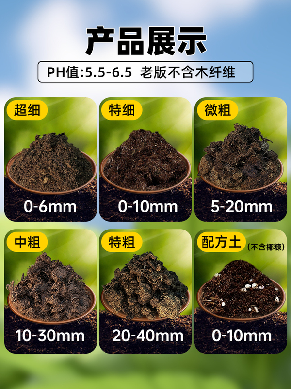 Danish Pindel Peat Soil Imported Flower Seedling Succulent Planting Nutrient Soil Flower Vegetable Substrate Original Whole Package Planting