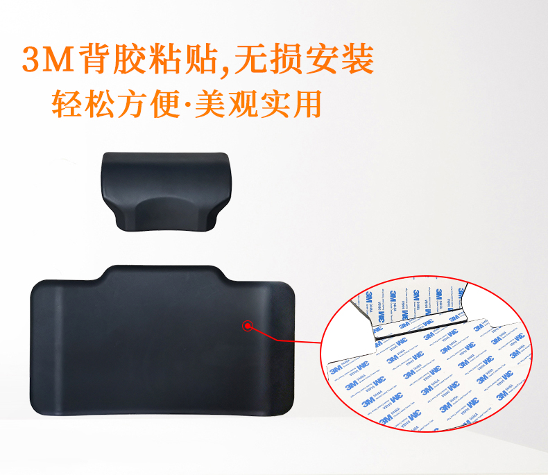 Suitable for Aluminum Alloy 36L Tail Box Backrest Motorcycle 45L Trunk Soft Back Cushion 55L65 Tail Box Backrest 40L