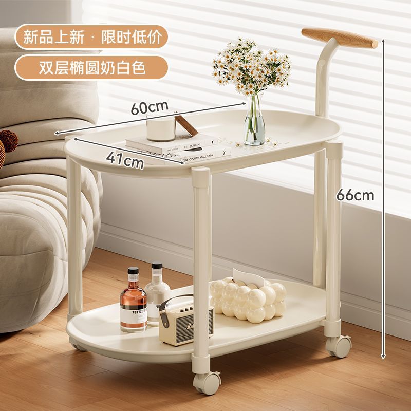 신제품 출시 (일 100개 한정) 더블 레이어 타원형 밀키 화이트