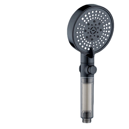 Beauty stainless steel shower head spray handheld shower head rain shower ceiling shower with pressure boosting shower set