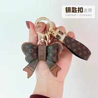 Пробиальный автомобильный брелок для ключей креативная индивидуальность минималистский ключ цепи кольцо высокого класса автомобиль ремешок для мужских и женских украшений