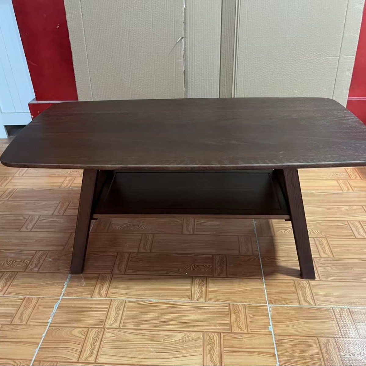 Commercial dining table and chair set for small rental apartments, specialized for dining, spicy hot pot restaurants, snack and fast food shops