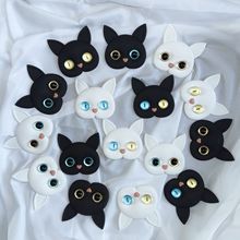 PVC软胶硅胶贴片立体猫咪手机壳冰箱家居饰品diy饰品配件包包汽车