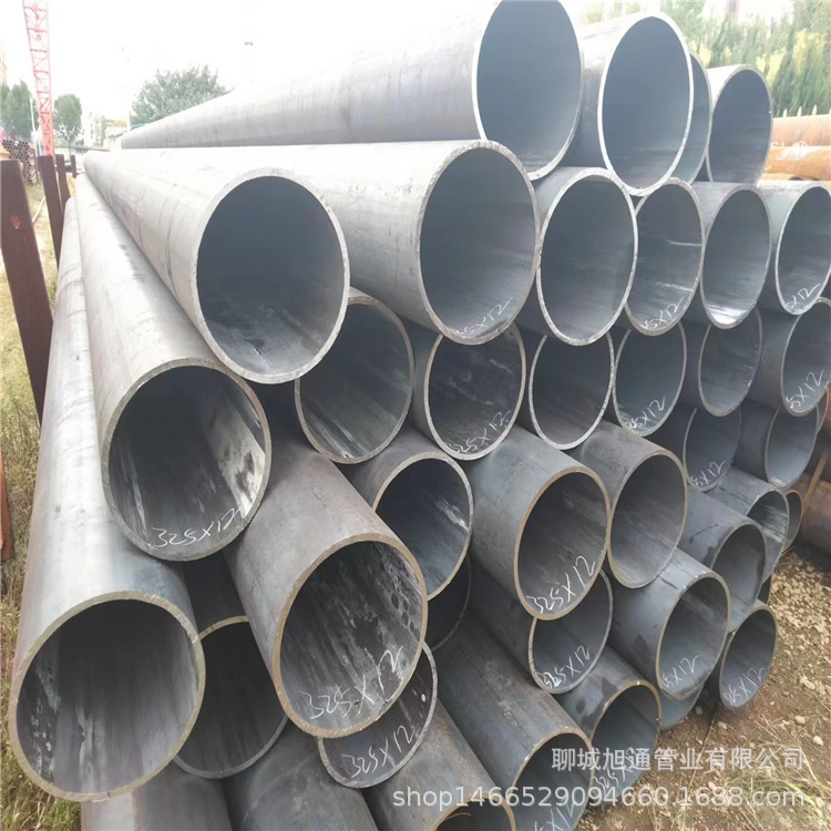 天津20#热轧无缝钢管351*18 470*25热扩非标无缝管 锯床切割