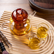 和谐居.玻璃茶壶茶杯套装养生泡茶壶花茶壶中式煮茶耐高温茶具