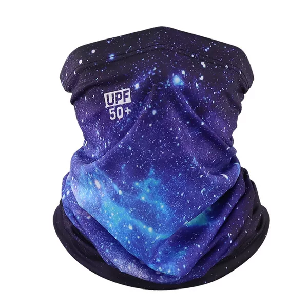 Natural landscape magic headscarf, sunset, sunrise, Huangshan, sea of clouds, face mask, cycling, mountaineering, sun protection, daily use