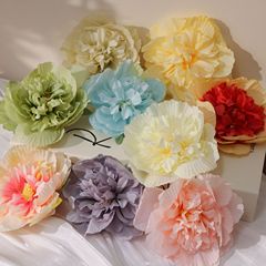 10cm牡丹の花の頭の唐風の髪飾りのアクセサリー