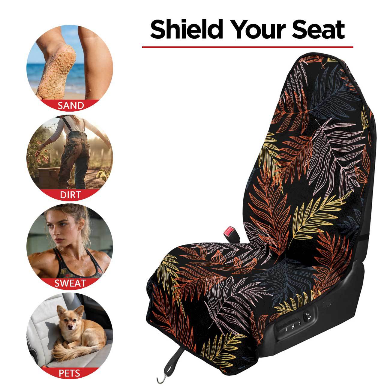 Car seat towel cover, front seat protector, suitable for gym and exercise, universal for all seasons, car use 123