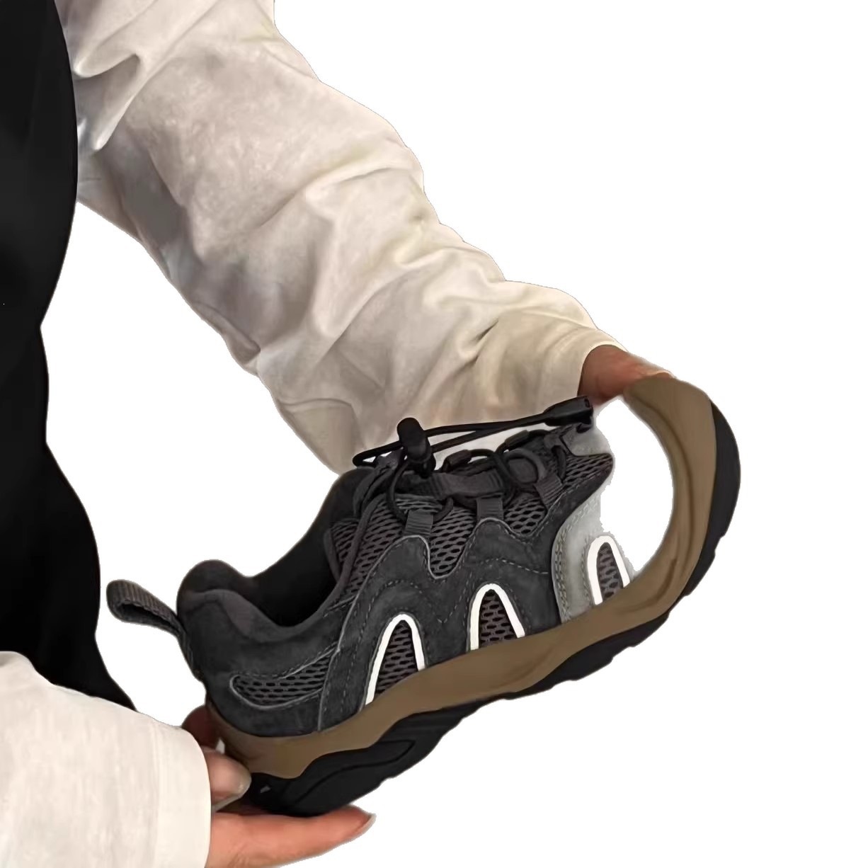 Neue Kinder-Outdoor-Freizeitschuhe für Jungen und Mädchen im Retro-Stil mit Used-Look, Forrest Gump-Motiven_voghion.com