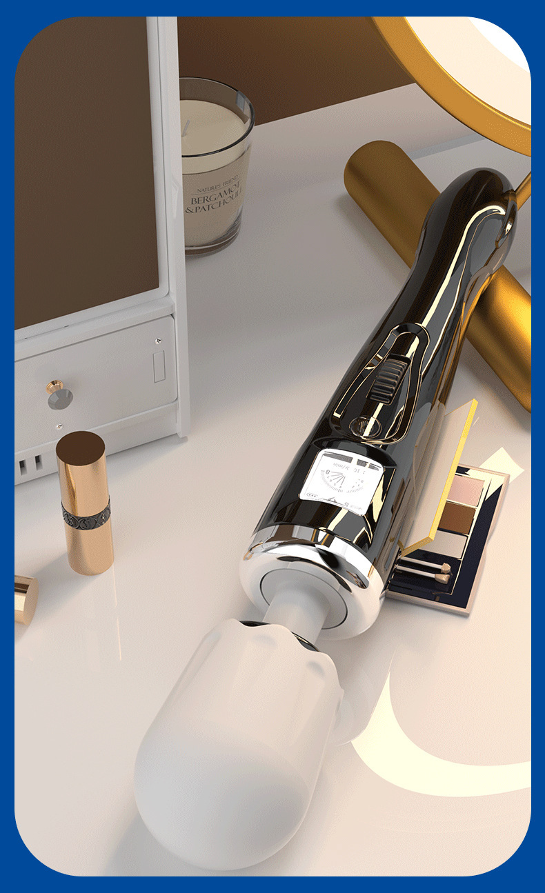 Heated Vibrating Wand Massager with LCD Screen, 262 mm Body, ABS — detail image 19