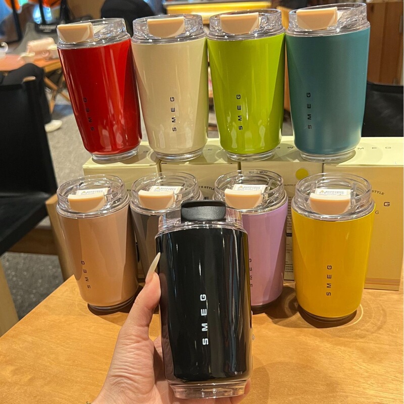 SMEG斯麦格304不锈钢高颜值便携ins风咖啡杯保温杯随手杯斯麦格|undefined