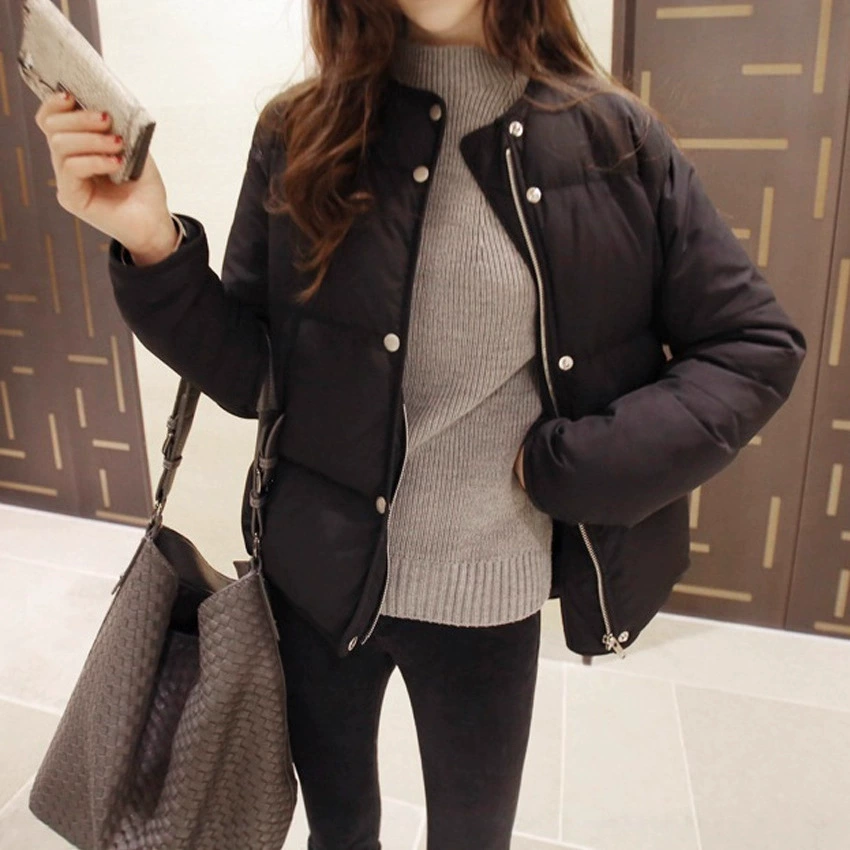 (Cross-border trading), down jacket with down, Korean style, increased thickness