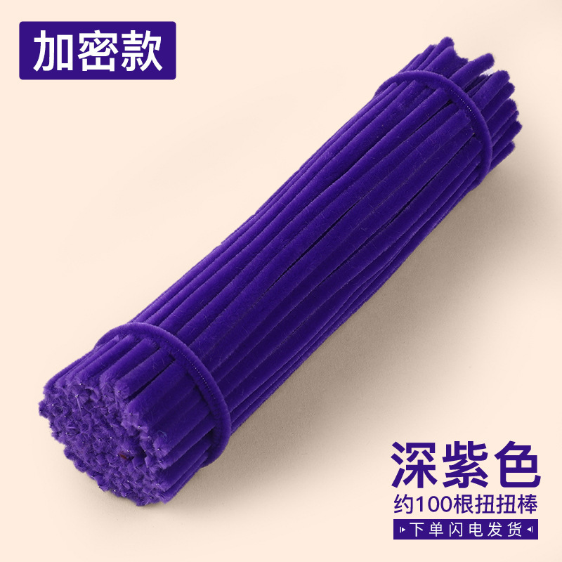 Macaron de color, raíz de pelo, cifrado, bricolaje hecho a mano, barra de torsión, venta al por mayor, juguetes para niños, paquete de material de arte