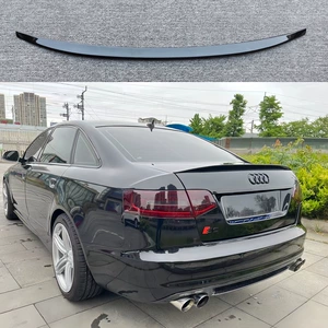 Audi A6L 2009-2011 C6 S6 üçün Arxa Qanad, Zərbəsiz Boya Spoiler