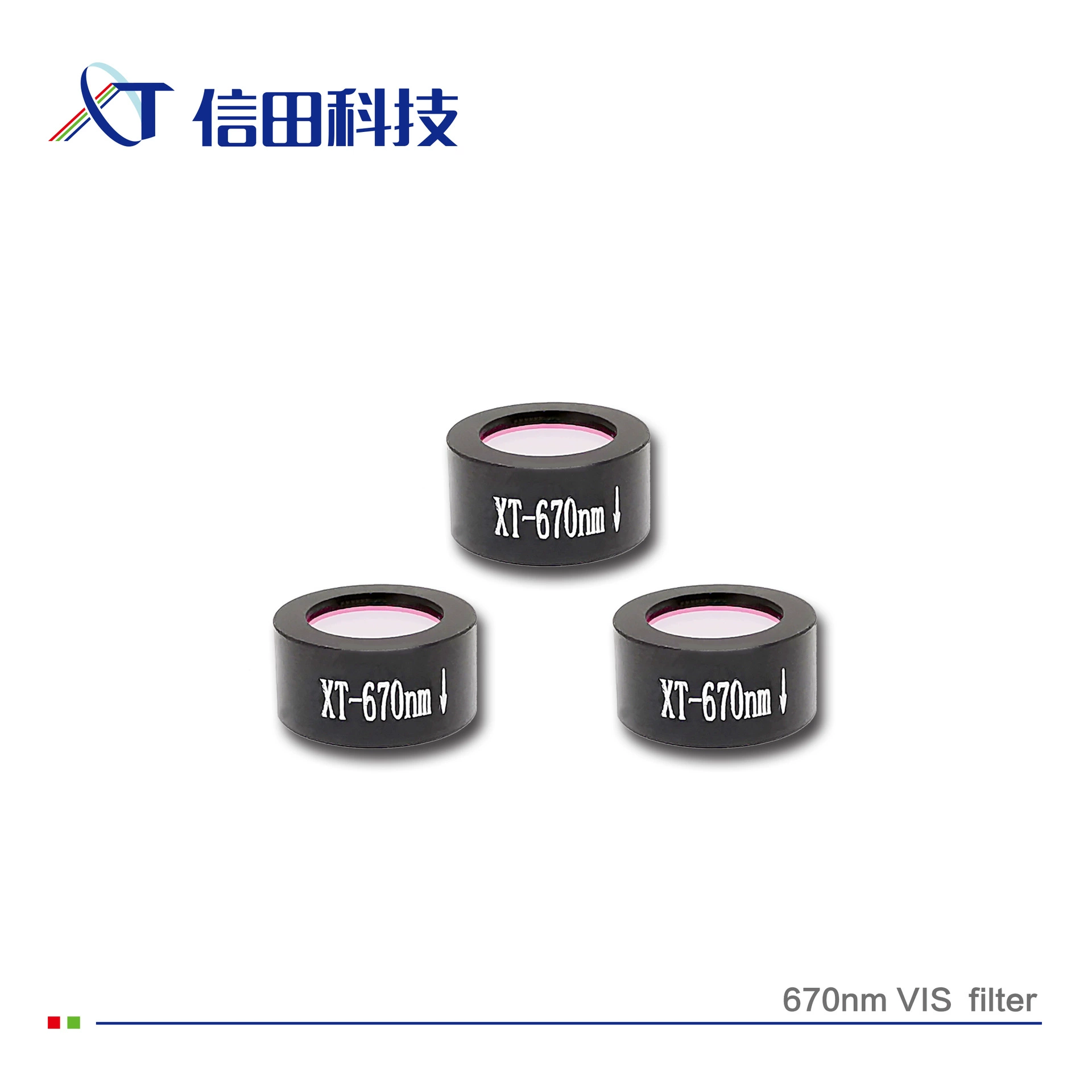 670nm фильтр может быть изготовить различные длины волны, диаметр