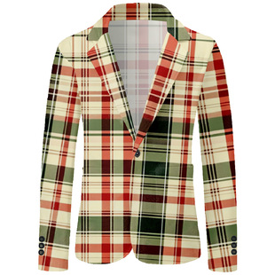 European and American New Suits, Trendyy Multi-Pattern Elements, Colorfulful Floral 3D Printing, Casual Shopping Wear Cardigans, Export