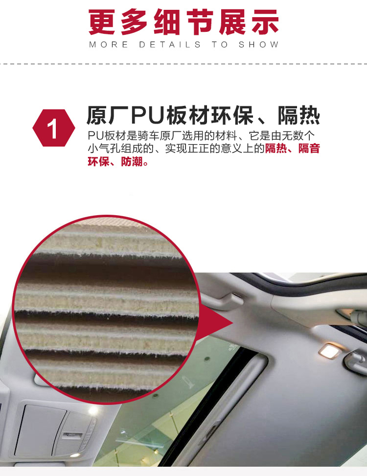Peugeot Sega Triumph New and Old Car Interior Ceiling Cloth Roof Lining