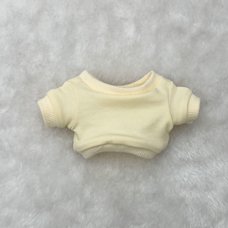 Labubu ペンダント ブラインドボックス フード付きスウェットシャツ Labubu ベビー服スーツ Tシャツ パンツ 人形服 着せ替え|undefined